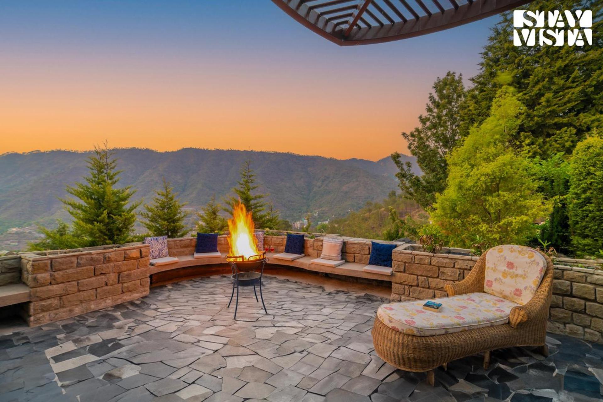 Stayvista At Sylvana Villas With Lawn, Bbq And Jacuzzi Kasauli Buitenkant foto